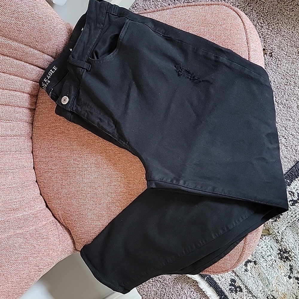 American Eagle Black Jegging super stretch x